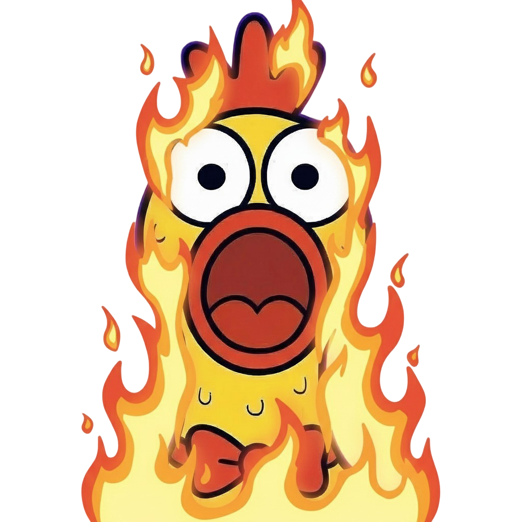 Burning Chicken